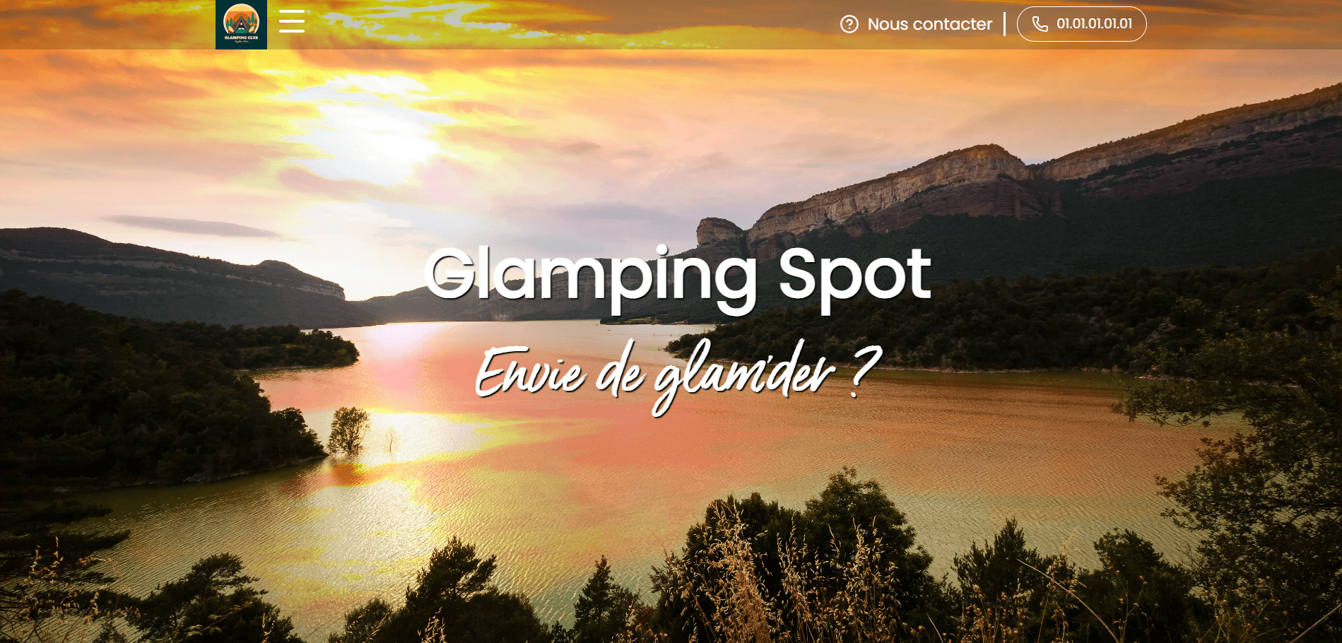 Camping template