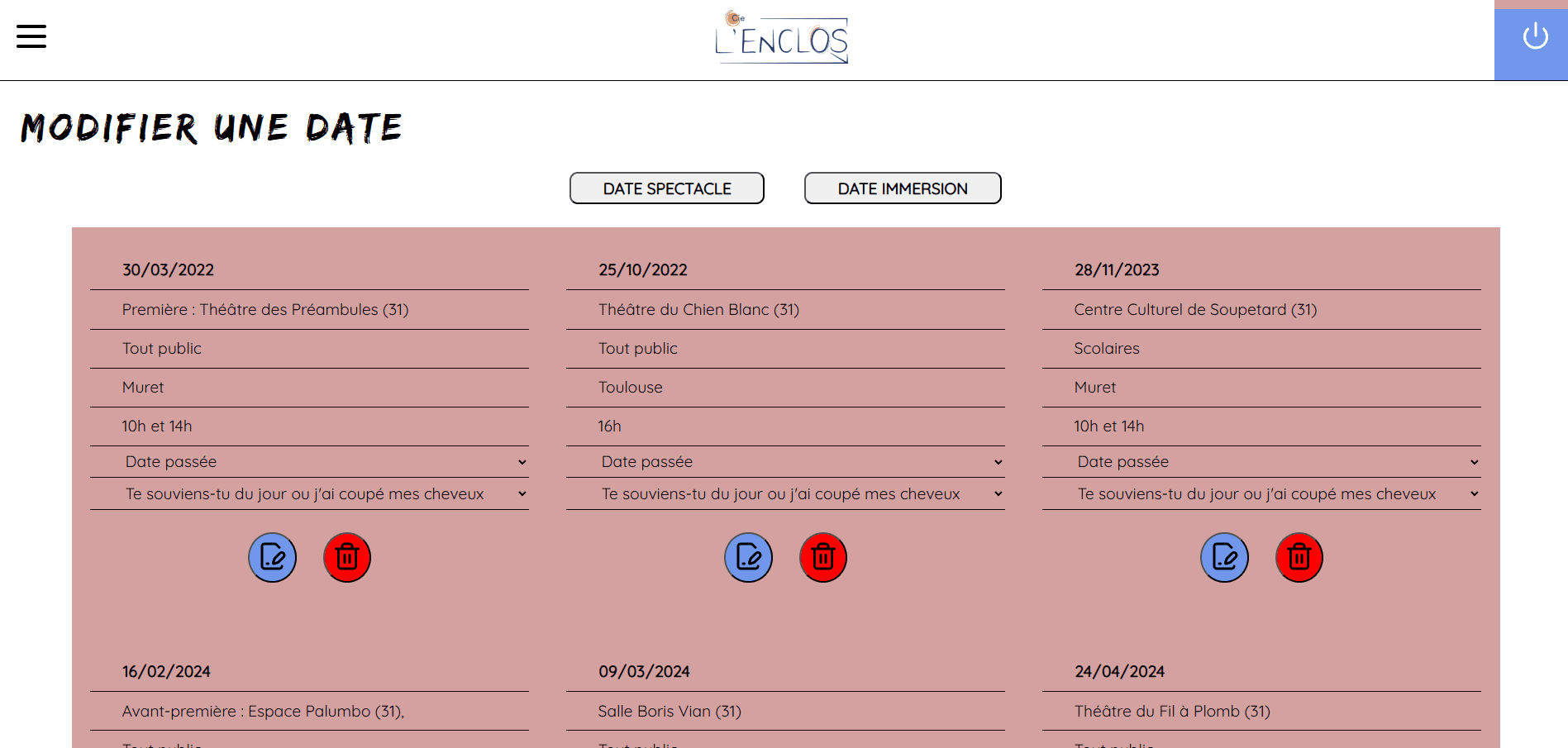 La Compagnie L'Enclos