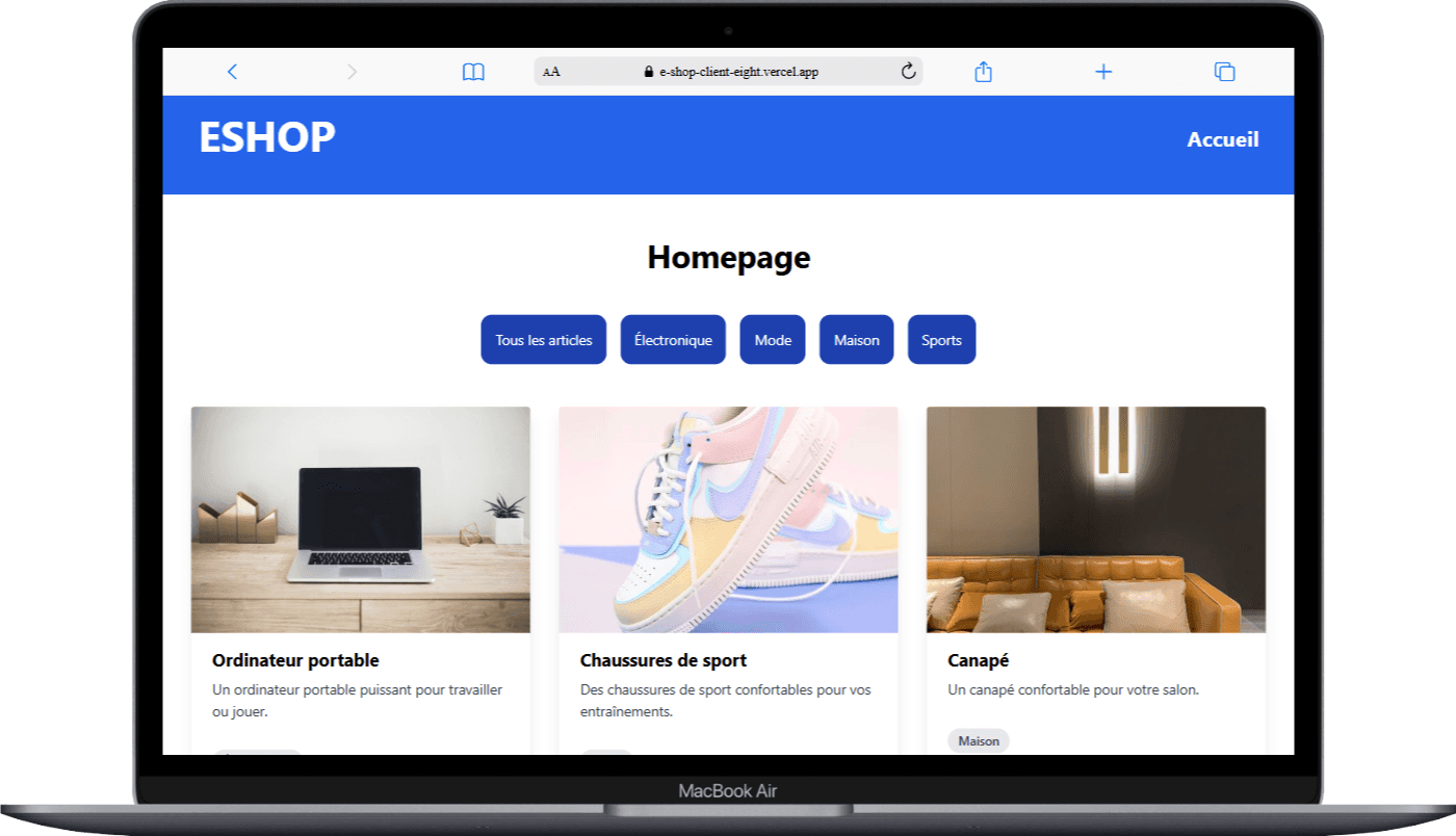 E-shop