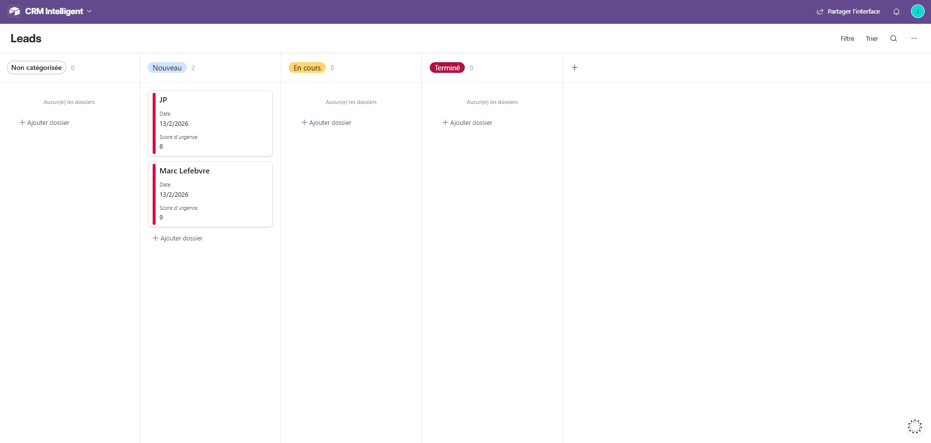 Automatisation de traitement des emails clients